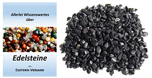 Esoterik-Versand Edelsteine, Trommelsteine, Onyx XXS, 500 g, incl. 36seitige Broschüre (17,90€/kg) von Esoterik-Versand