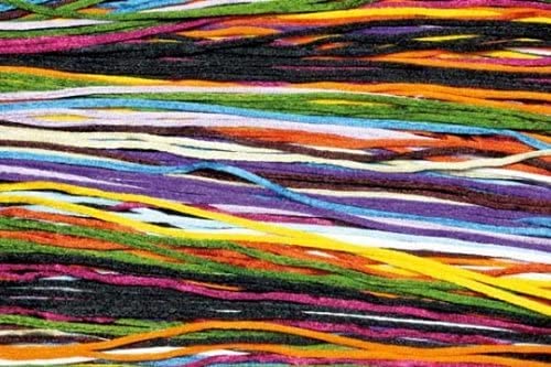 Seidenbänder, 1 m, farbig sortiert, 10 Stück von Esoterik-Versand
