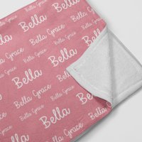 Personalisierte Baby Mädchen Decke | Personalisiertes Junge Geschenk Kinderdecke Personalisiert Namensdecke von EspeciallyHoney