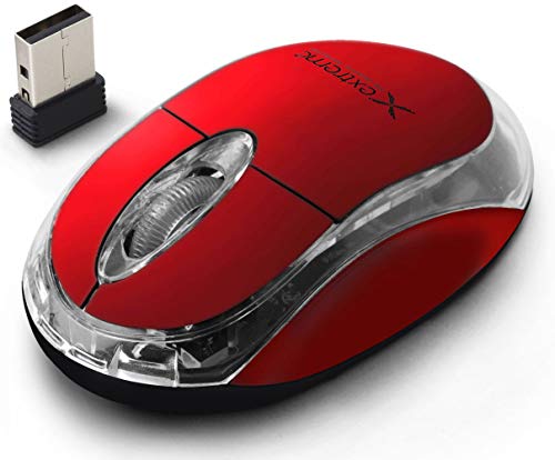 Hoffnung it Accessories Extreme xm105r Wireless Optical Mouse 3D | 2.4 ghz| 1000 DPI| 3D| – Red Hoffnung it Accessories Extreme xm105r Wireless Optical Mouse 3D | 2.4 ghz| 1000 DPI| 3D| – Red von Esperanza