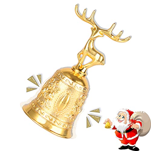 Weihnachtsglocke, Handglocke Weihnachten, Tischglocke Handglocke, Weihnachtliche Glocken, Rufglocke Weihnachten, Handglocke Schule Laut, Glocke Weihnachtsmann für Restaurant Hotel Küche Hotelservice Weihnachtsglocke, Handglocke Weihnachten, Tischglocke Handglocke, Weihnachtliche Glocken, Rufglocke Weihnachten, Handglocke Schule Laut, Glocke Weihnachtsmann für Restaurant Hotel Küche Hotelservice von Esportic