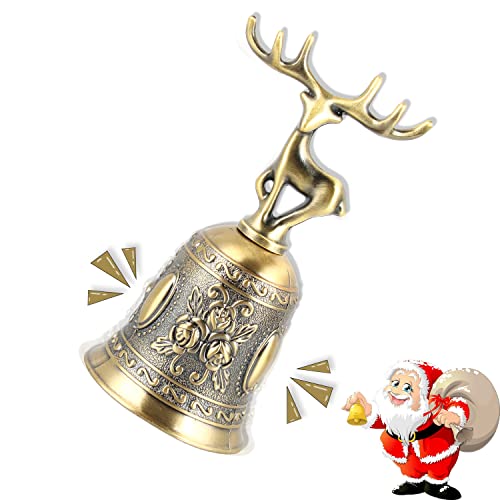Weihnachtsglocke, Handglocke Weihnachten, Tischglocke Handglocke, Weihnachtliche Glocken, Rufglocke Weihnachten, Handglocke Schule Laut, Glocke Weihnachtsmann für Restaurant Hotel Küche Hotelservice Weihnachtsglocke, Handglocke Weihnachten, Tischglocke Handglocke, Weihnachtliche Glocken, Rufglocke Weihnachten, Handglocke Schule Laut, Glocke Weihnachtsmann für Restaurant Hotel Küche Hotelservice von Esportic