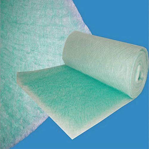 EsportsMJJ 10pcs 50 * 50 * 5cm Paint Spray Booth Exhaust Filter Roll Glasfasermatte von EsportsMJJ