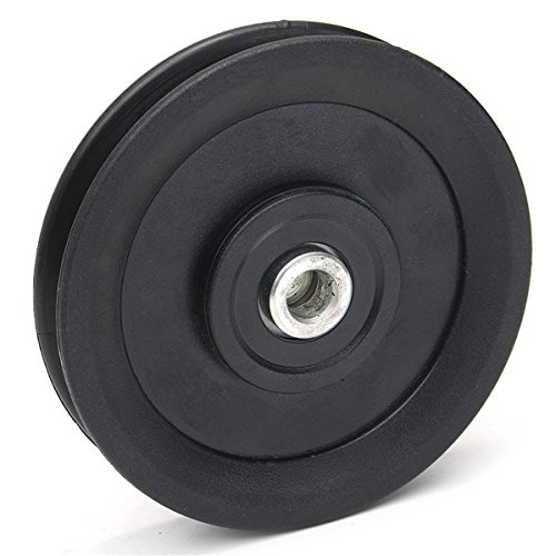 EsportsMJJ 4,5 Nylon Mit Rollen-Rad 115 Mm Schwarz Wheel Cable Fitness Equipment Teil von EsportsMJJ