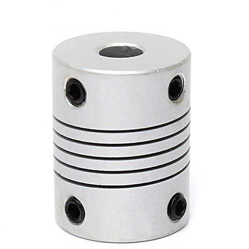 EsportsMJJ 6mm X 8mm Aluminium Flexible Wellenkupplung Od19mm X L25mm CNC Schrittmotor Kupplung Steckverbinder von EsportsMJJ