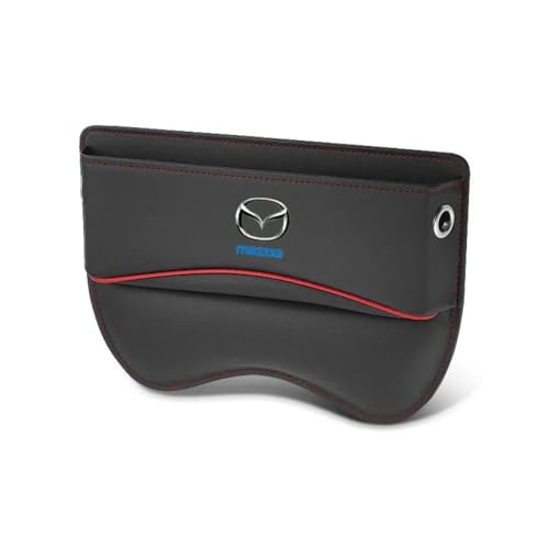 EsprAL Auto Ledersitz Lücken Aufbewahrungsbox, Für Mazda 3 5 6 CX-3 CX-30 CX-5 CX-7 CX-8 CX-9 MX-5 Car Mittelkonsole füller MultiFunktions Organizer Schlitztaschen Zubehör,A/Black EsprAL Auto Ledersitz Lücken Aufbewahrungsbox, Für Mazda 3 5 6 CX-3 CX-30 CX-5 CX-7 CX-8 CX-9 MX-5 Car Mittelkonsole füller MultiFunktions Organizer Schlitztaschen Zubehör,A/Black von EsprAL