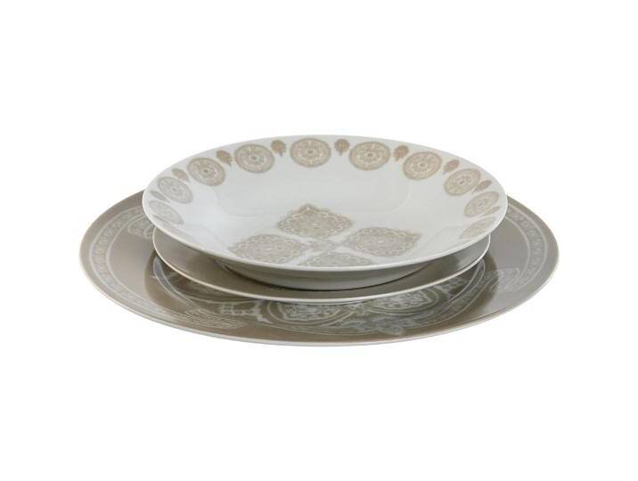 Esprit, Geschirrset, Geschirr-Set 18 Stücke 27 x 27 x 2 cm (18 Stück) von Esprit-Home