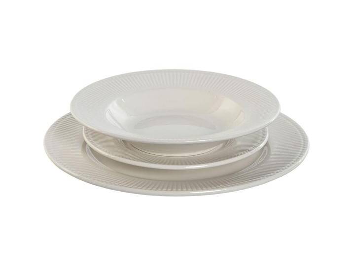 Esprit, Serviergeschirr, Geschirr Streifen 27 x 27 x 2 cm 18 Stücke Esprit, Serviergeschirr, Geschirr Streifen 27 x 27 x 2 cm 18 Stücke von Esprit-Home