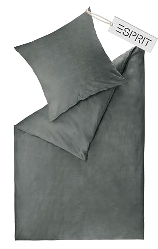 Esprit Home NEU! Premium Bettwäsche 200 x 200 cm Baumwolle 3teilig - Anthrazit - inkl. 2 Kopfkissenbezüge 80x80cm Esprit Home NEU! Premium Bettwäsche 200 x 200 cm Baumwolle 3teilig - Anthrazit - inkl. 2 Kopfkissenbezüge 80x80cm von Esprit Home