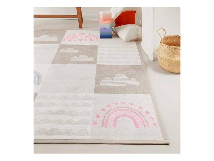 Esprit Kinderteppich Lovely Rainbow ESP-002, rechteckig, Höhe: 10 mm, Wendeteppich, farbig eingefasst, beige Esprit Kinderteppich Lovely Rainbow ESP-002, rechteckig, Höhe: 10 mm, Wendeteppich, farbig eingefasst, beige von Esprit-Home