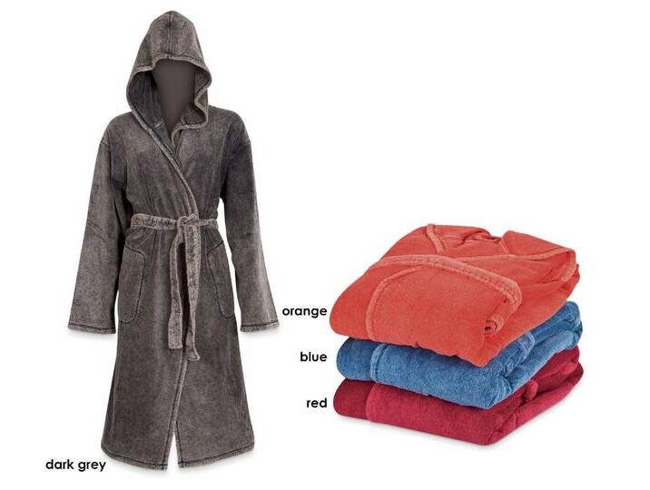 Esprit Stonewash Bademantel red M Esprit Stonewash Bademantel red M von Esprit-Home