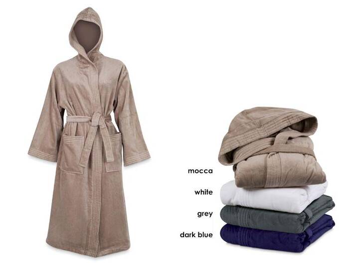 Esprit Velour Long Bademantel white x-large Esprit Velour Long Bademantel white x-large von Esprit-Home