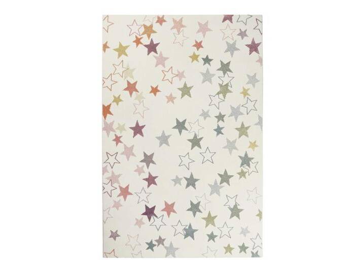 Moderner Kinderteppich beige bunt mit Sternen Muster, robust 120x170 Moderner Kinderteppich beige bunt mit Sternen Muster, robust 120x170 von Esprit-Home
