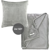 ESPRIT Wohndecke mit Dekokissenhülle COMFY-2 - 1 Stück 140x190 cm, Grau ESPRIT Wohndecke mit Dekokissenhülle COMFY-2 - 1 Stück 140x190 cm, Grau von Esprit