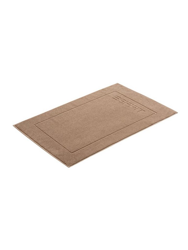 Esprit Badematte Badteppich 60 x 90 cm SOLID, Baumwolle, rechteckig, hohe Markenqualität von Esprit