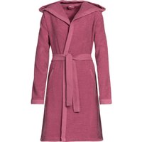 Esprit Damenbademantel "Izzy, ideal für Sauna & Spa, Hotelbademantel, Morgenmantel", mit Kapuze & Ärmelpatches von Esprit