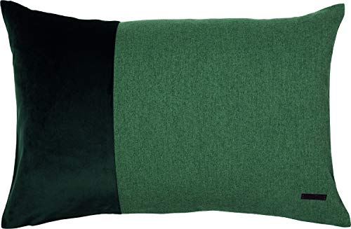 Esprit Deko Kissen Harp • 2er Set Kissenbezug 38x58 grün • Deko Wohnzimmer • ohne Füllung • 100% Polyester von Esprit