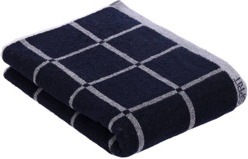 Esprit Duschtuch Melange Cube, Walkfrottier (1-St), im Karodesign von Esprit
