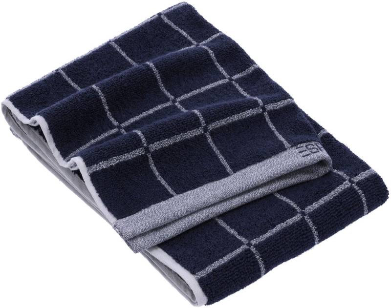 Esprit Handtuch Melange Cube, Walkfrottier (2-St), im Karodesign von Esprit