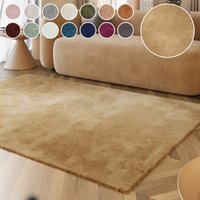 Esprit Hochflor-Teppich "Alice ESP-4377, Kunstfell" rechteckig 25 mm Höhe Kaninchenfell-Haptik, besonders weich und dicht, für alle Räume von Esprit