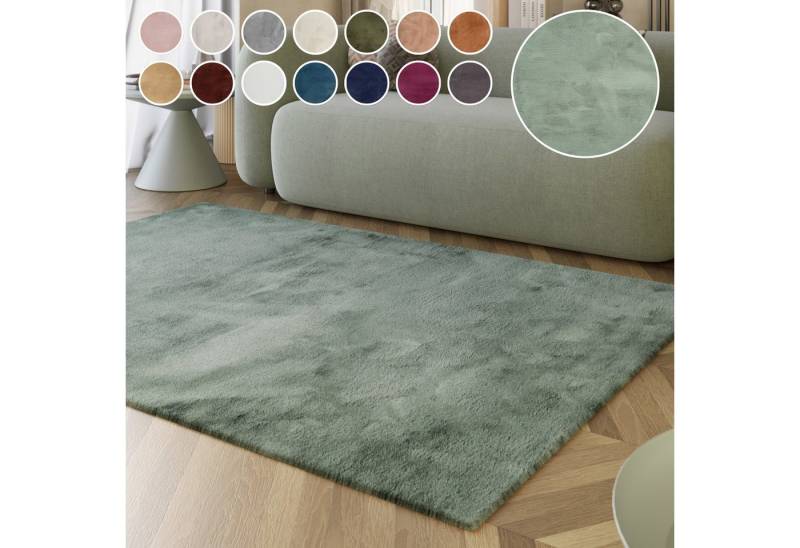 Esprit Hochflor-Teppich Alice ESP-4377, Kunstfell, rechteckig, Höhe: 25 mm, Kaninchenfell-Haptik, besonders weich und dicht, für alle Räume von Esprit