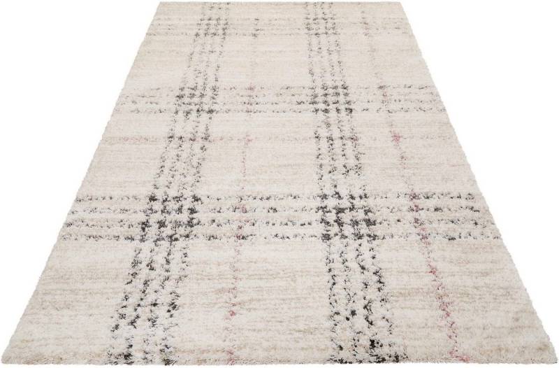 Esprit Hochflor-Teppich Nora ESP-80336, rechteckig, Höhe: 30 mm, Shaggy, Langflor, mit Karo-Muster, Wohnzimmer Esprit Hochflor-Teppich Nora ESP-80336, rechteckig, Höhe: 30 mm, Shaggy, Langflor, mit Karo-Muster, Wohnzimmer von Esprit