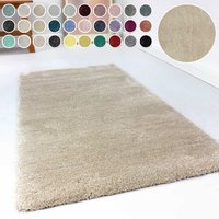 Esprit Hochflor-Teppich "Relaxx ESP-4150" rechteckig 25 mm Höhe Wohnzimmer, sehr große Farbauswahl, weicher dichter Hochflor von Esprit