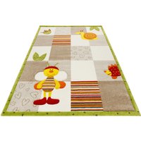 Esprit Kinderteppich "Kids Bee 2.0, ESP-24322" rechteckig 13 mm Höhe Kinder Motiv Biene Kurzflor Teppich von Esprit