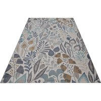 Esprit Outdoorteppich "Lilly, ESP-21082", rechteckig, 4 mm Höhe, Läufer, wetterfest mit blumigem Muster ideal für Balkon, Terrasse von Esprit