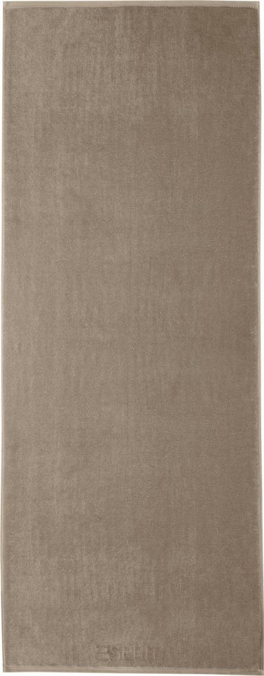 Esprit Saunatuch Modern Solid, Frottier (1-St), vegan produziert von Esprit