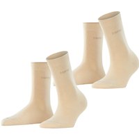 Esprit Socken "Uni", (2 Paar, 2er Pack), aus elastischem Material, atmungsaktiv von Esprit