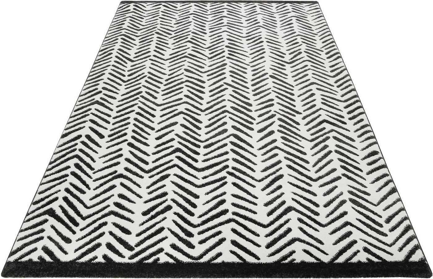 Esprit Teppich Congo, ESP-40100, rechteckig, Höhe: 13 mm, modernes Design, Kurzflor, Schlafzimmer, Wohnzimmer Esprit Teppich Congo, ESP-40100, rechteckig, Höhe: 13 mm, modernes Design, Kurzflor, Schlafzimmer, Wohnzimmer von Esprit