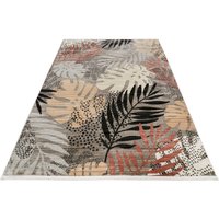 Esprit Teppich "Florence ESP-21077", rechteckig, 7 mm Höhe, Moderner Designteppich mit Fransen, Dschungel, Wohnzimmer von Esprit