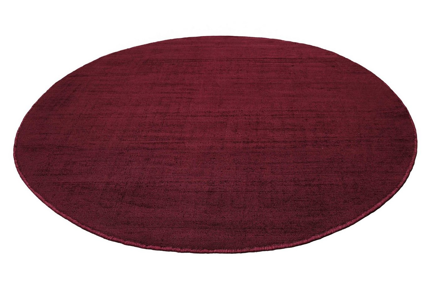 Esprit Teppich Gil, rund, Höhe: 8 mm, handgewebt, seidig glänzend, schimmernde Farbbrillianz, Melangeeffekt Esprit Teppich Gil, rund, Höhe: 8 mm, handgewebt, seidig glänzend, schimmernde Farbbrillianz, Melangeeffekt von Esprit