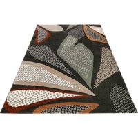 Esprit Teppich "Hazel, ESP-40101", rechteckig, 13 mm Höhe, schön weicher Kurzflor in modernem Design, bunt, Wohnzimmer von Esprit