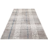 Esprit Hochflor-Teppich "Nora ESP-80336", rechteckig, 30 mm Höhe, Shaggy, Langflor, mit Karo-Muster, Wohnzimmer von Esprit
