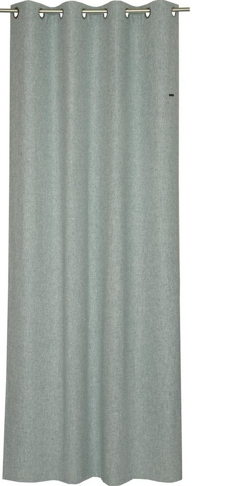 Esprit Vorhang ESPRIT Fertig-Vorhang Harp 70460 140x250 cm blickdicht, blickdicht, schöne Flanelloptik mit 8 Metallösen von Esprit