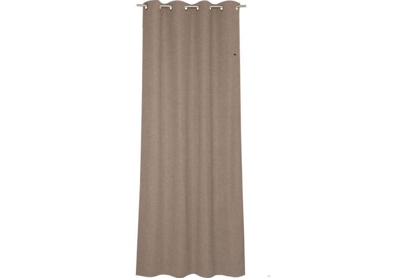Esprit Vorhang HARP Blickdichter Ösenvorhang, Öse (1 St), Polyester, 140 x 250 cm in Beige von Esprit