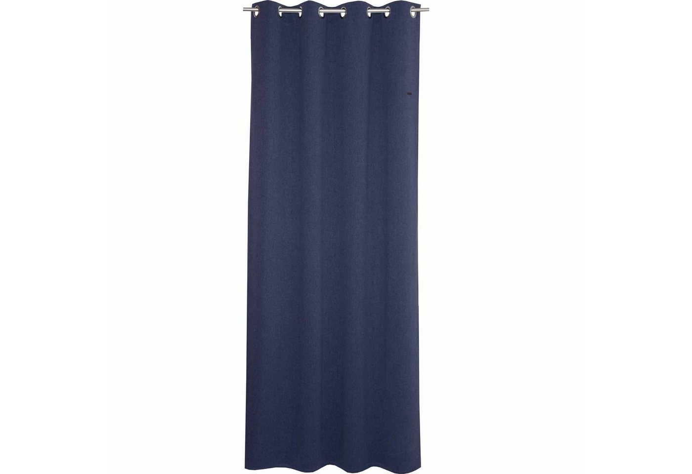 Esprit Vorhang HARP Blickdichter Ösenvorhang, Öse (1 St), Polyester, 140 x 250 cm in Blau von Esprit