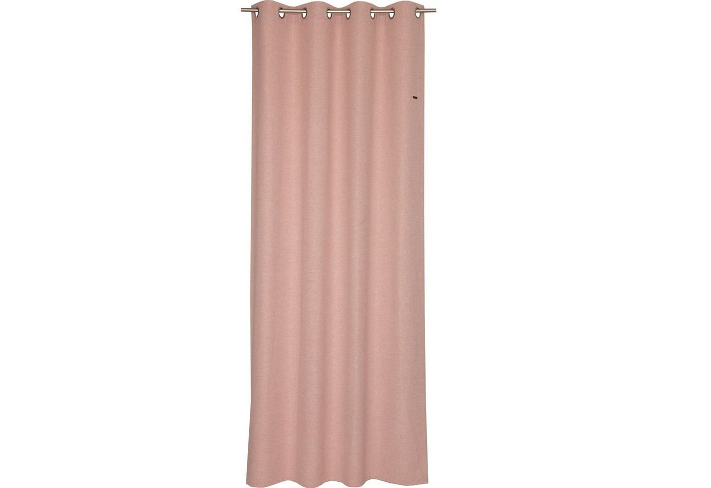 Esprit Vorhang HARP Blickdichter Ösenvorhang, Öse (1 St), Polyester, 140 x 250 cm in Lachs von Esprit