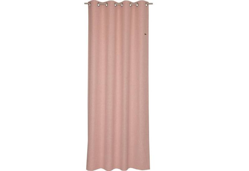 Esprit Vorhang HARP Blickdichter Ösenvorhang, Öse (1 St), Polyester, 140 x 250 cm in Lachs von Esprit