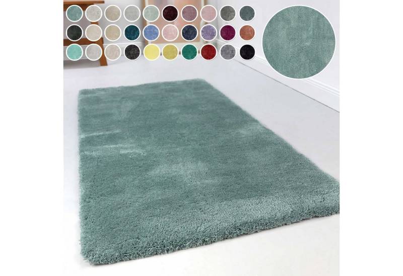 Esprit Hochflor-Teppich Relaxx ESP-4150, rechteckig, Höhe: 25 mm, Wohnzimmer, sehr große Farbauswahl, weicher dichter Hochflor von Esprit
