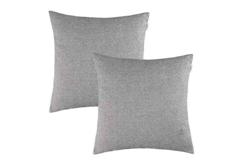 Esprit Kissenhülle FUN-2 Zierkissenhülle, (2 Stück), 45 x 45 cm - 2er Set in Grau von Esprit