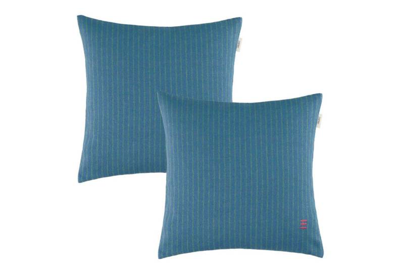 Esprit Kissenhülle FUN STRIPE-2 Zierkissenhülle, (2 Stück), 38 x 38 cm - 2er Set in Blau von Esprit