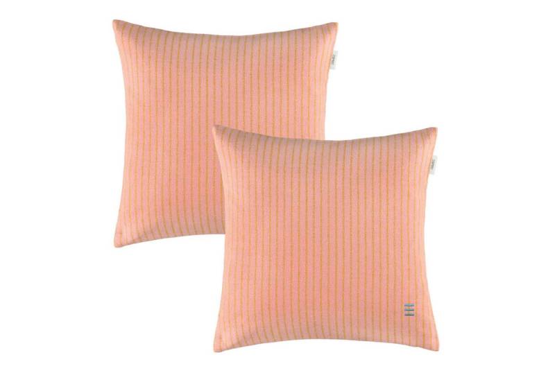 Esprit Kissenhülle FUN STRIPE-2 Zierkissenhülle, (2 Stück), 38 x 38 cm - 2er Set in Rose von Esprit
