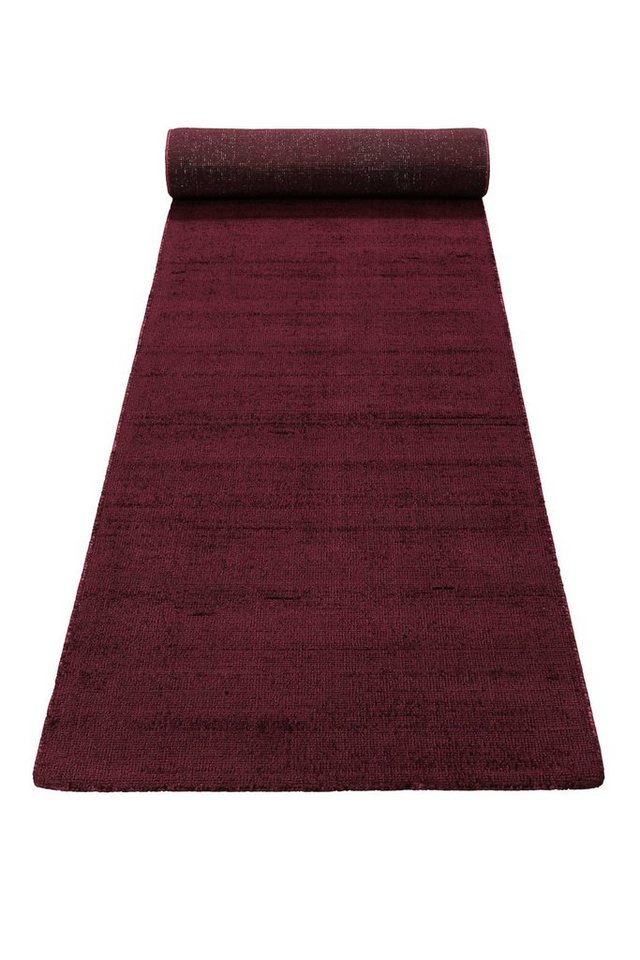 Esprit Teppich Gil, ESP-39954, auch als Läufer erhältlich, rechteckig, Höhe: 8 mm, handgewebt, seidig glänzend, schimmernde Farbbrillianz, Melangeeffekt von Esprit