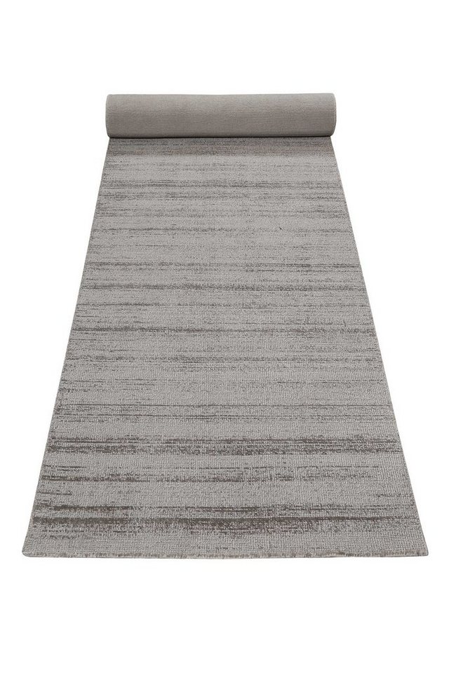 Esprit Läufer Gil, rechteckig, Höhe: 8 mm, handgewebt, seidig glänzend, schimmernde Farbbrillianz, Melangeeffekt von Esprit