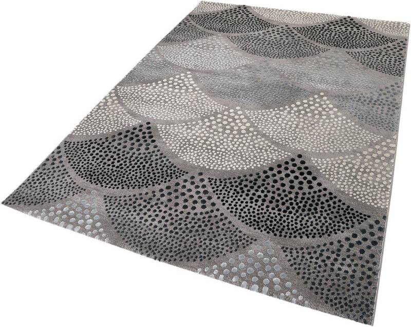 Esprit Teppich Chimera 2.0 ESP-3387, rechteckig, Höhe: 12 mm, Kurzflor, Punkte, extravagantes Dessin, Wohnzimmer, Schlafzimmer von Esprit