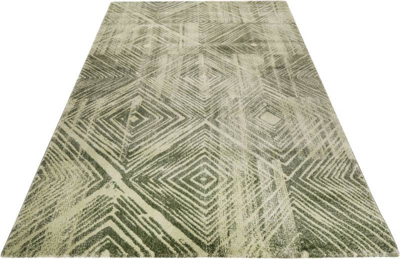 Esprit Teppich Cuba, ESP-40104, rechteckig, Höhe: 13 mm, dichter Kurzflor, geometrisch, Wohnzimmer von Esprit