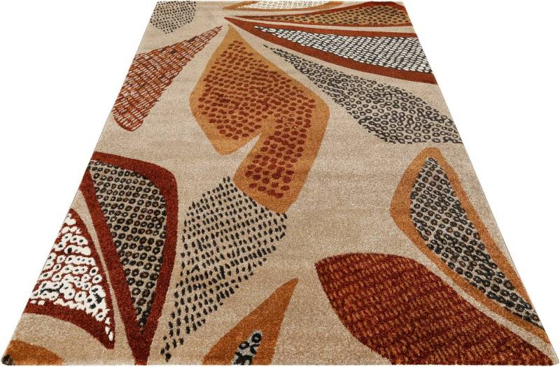 Esprit Teppich Hazel, ESP-40101, rechteckig, Höhe: 13 mm, schön weicher Kurzflor in modernem Design, bunt, Wohnzimmer von Esprit